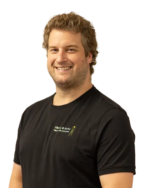 Porträt von Henrik aus dem Team der Körperwerkstatt Neuenkirchen